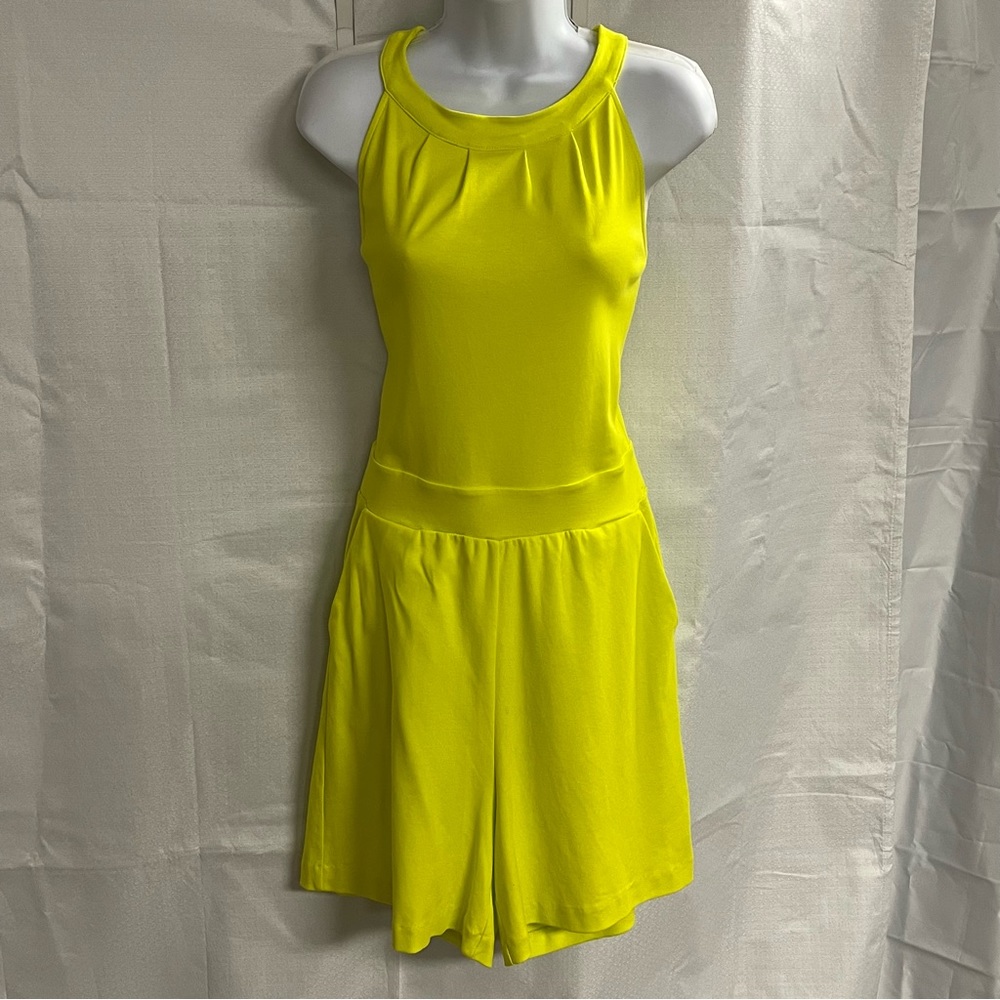 NY & Co ladies halter neck sleeveless romper size medium